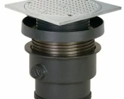 Top 10 🛒 Sioux Chief FinishLine™ 834 Series 4 in. Push Joint Ductile Iron Cleanout Assembly with 6-5/8 in. Square Stainless Steel Cover 😀