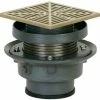 Cheapest 🔥 Sioux Chief FinishLine™ 833 Series 3 in. Push Joint Cast Iron Floor Drain Assembly with 7 in. Square Nickel Bronze Grate and Ring and Strainer ✔️ -Cheap Sioux Chief Store Query 1041