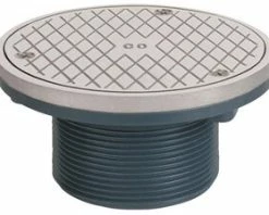 Wholesale ❤️ Sioux Chief 4 in. MIPT ABS Stainless Steel Adjustable Cleanout Ring and Square Strainer 6-11/16 in. 🧨