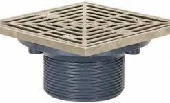 Coupon ⌛ Sioux Chief On-Grade 3 x 4 in. Hub Plastic Stainless Steel Floor Drain 🔔