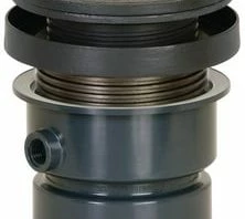 Discount 👍 Sioux Chief 4 in. Hub PVC Cleanout with 6-1/2 in. Ductile Iron Round Sleeve, Ring and Cover 👏