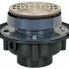 Best deal 🥰 Sioux Chief FinishLine™ 833 Series 3 in. Hub ABS Floor Drain Assembly with 5-1/2 in. Round Nickel Bronze Grate and Ring and Strainer 🧨