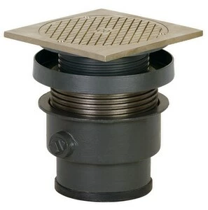 Brand new 😍 Sioux Chief FinishLine™ 834 Series 4 in. Push Joint Ductile Iron Cleanout Assembly with 6-5/8 in. Square Nickel Bronze Ring and Cover ⌛ 3 Brand new 😍 Sioux Chief FinishLine™ 834 Series 4 in. Push Joint Ductile Iron Cleanout Assembly with 6-5/8 in. Square Nickel Bronze Ring and Cover ⌛