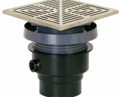 Brand new ✔️ Sioux Chief FinishLine™ 832 Series 3 x 4 in. Hub ABS Floor Drain Assembly with Square Nickel Bronze Grate 😉