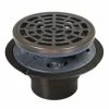 Budget ⭐ Sioux Chief 821 Series 2 in. Inside Caulk Plastic Oil Rubbed Bronze Shower Drain 🤩 -Cheap Sioux Chief Store Query 1079