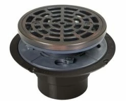 Budget ⭐ Sioux Chief 821 Series 2 in. Inside Caulk Plastic Oil Rubbed Bronze Shower Drain 🤩