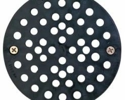 Promo 😀 Sioux Chief 6-3/4 x 3/8 in. Polypro Strainer Only for WeldOne and QuadDrain Series Floor Drains in Black ✔️