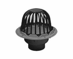 New 🔥 Sioux Chief 868 Series 3 in. No-Hub Cast Iron Roof Drain with Polypropylene Dome and 2 in. High Internal Water Dam ⭐