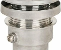 Buy 👍 Sioux Chief FinishLine™ 834 Series 4 in. No Hub Cleanout Assembly with 6-1/2 in. Round Stainless Steel Cover ⌛