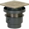 Budget 🔔 Sioux Chief FinishLine™ 834 Series 3 in. No Hub Ductile Iron Cleanout Assembly with 6-5/8 in. Square Nickel Bronze Ring and Cover 💯 -Cheap Sioux Chief Store Query 1139