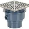 Best reviews of ⭐ Sioux Chief On-Grade 3 x 4 in. Hub Plastic Stainless Steel Floor Drain 💯 -Cheap Sioux Chief Store Query 1154