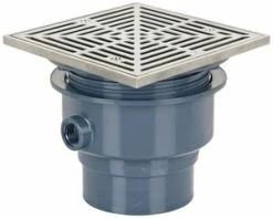 Best reviews of ⭐ Sioux Chief On-Grade 3 x 4 in. Hub Plastic Stainless Steel Floor Drain 💯