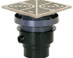 Best reviews of 👍 Sioux Chief FinishLine™ 832 Series 2 in. Hub ABS Floor Drain Assembly with Square Nickel Bronze Grate 👏
