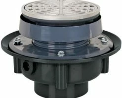 Top 10 ✔️ Sioux Chief FinishLine™ 833 Series 2 in. Hub ABS Floor Drain Assembly with 5-1/2 in. Round 304 Stainless Steel Grate and Ring and Strainer 🌟
