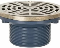 Wholesale 🔥 Sioux Chief On-Grade 3 in. Flash Drain with Nickel Bronze Ring and Strain 👍