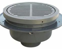 Brand new ✔️ Sioux Chief FatMax™ 4 in. Hub Schedule 40 PVC Large Capacity Floor Drain with Cast Iron Ring and Strainer 🎉