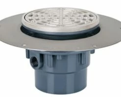 Buy 🔥 Sioux Chief Halo™ 3 x 4 in. Hub Plastic Stainless Steel Floor Drain ❤️
