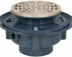 Outlet ✨ Sioux Chief 2 in. Plastic Flashing Drain with Ring and Strainer for Tap Primer with Plug 😍