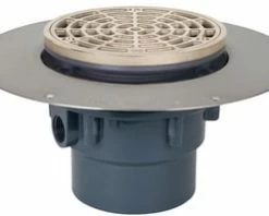 Discount 🛒 Sioux Chief Halo Drain™ 3 in. Inside Caulk Plastic Floor Drain 🥰