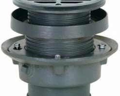 Deals 🥰 Sioux Chief FinishLine™ 833 Series 2 in. Push Joint Cast Iron Floor Drain Assembly with 6-1/2 in. Round Ductile Iron Grate and Ring and Strainer 🔔