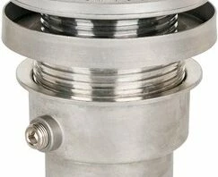 Buy 🎁 Sioux Chief FinishLine™ 834 Series 4 in. No Hub Cleanout Assembly with 6-1/2 in. Round 304 Stainless Steel Cover ✔️