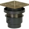 Cheapest ⌛ Sioux Chief FinishLine™ 832 Series 4 in. No Hub Ductile Iron Floor Drain Assembly with 7 in. Square Nickel Bronze Grate and Ring and Strainer 😀 -Cheap Sioux Chief Store Query 1250