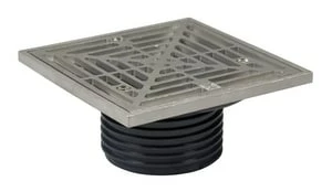 Buy 🎁 Sioux Chief FinishLine™ 3 in. Hub PVC Floor Drain Fixture with 5-7/8 in. Square 304 Stainless Steel Grate and Ring and Strainer 🔔 3 Buy 🎁 Sioux Chief FinishLine™ 3 in. Hub PVC Floor Drain Fixture with 5-7/8 in. Square 304 Stainless Steel Grate and Ring and Strainer 🔔