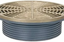 Buy ✨ Sioux Chief 6 in. No Hub Ductile Iron Floor Drain Fixture with 9 in. Round Nickel Bronze Grate 😉