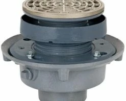 Buy ❤️ Sioux Chief 2 in. No-Hub Ductile Iron and Nickel Bronze Adjustable Flashing Floor Drain 🎁