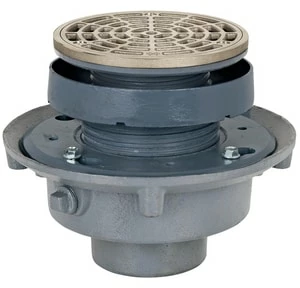 Top 10 😉 Sioux Chief FinishLine™ 833 Series 3 in. No Hub Cast Iron Floor Drain Assembly with 5-1/2 in. Round Nickel Bronze Grate and Ring and Strainer 💯 3 Top 10 😉 Sioux Chief FinishLine™ 833 Series 3 in. No Hub Cast Iron Floor Drain Assembly with 5-1/2 in. Round Nickel Bronze Grate and Ring and Strainer 💯