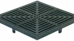 Budget 🛒 Sioux Chief 8 in. Square Floor Sink in Nickel Bronze ⌛