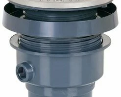 Best Sale ✨ Sioux Chief 3 x 4 in. Hub PVC Cleanout Assembly with 6-1/2 in. Round Stainless Steel Cover 😍