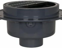 Budget 💯 Sioux Chief Fat Max™ 4 in. Gray PVC Debris Bucket Floor Drain SCH40 Hub 🧨