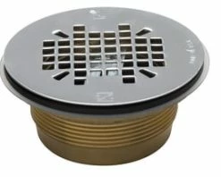 Hot Sale 😉 Sioux Chief 2 in. Threaded Bronze/Brass Stainless Steel Shower Drain ⭐