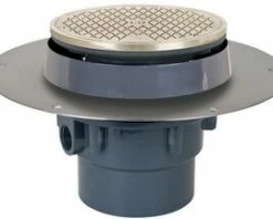 Wholesale 🌟 Sioux Chief 3 in. No Hub ABS Nickel Bronze No Hub Cleanout Ring and Round Cover 🎁