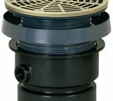 Best Pirce 👏 Sioux Chief FinishLine™ 4 in. ABS Floor Drain with Nickel Bronze Round Ring and Strainer 👏