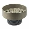 Outlet 🎉 Sioux Chief FinishLine™ 832 Series 4 in. No Hub Ductile Iron Floor Drain Fixture with 6-1/2 in. Round Nickel Bronze Grate and Ring and Strainer ✨ -Cheap Sioux Chief Store Query 1359