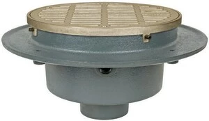 Promo 👏 Sioux Chief FatMax™ 2 in. No Hub Cast Iron Floor Drain with 9-1/4 in. Round Nickel Bronze Grate 🛒 3 Promo 👏 Sioux Chief FatMax™ 2 in. No Hub Cast Iron Floor Drain with 9-1/4 in. Round Nickel Bronze Grate 🛒