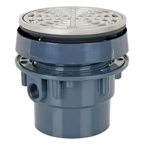 Promo 💯 Sioux Chief FinishLine™ 3 x 4 in. Hub PVC Floor Drain Assembly with 5-1/2 in. Round 304 Stainless Steel Grate and Ring and Strainer ⌛ 3 Promo 💯 Sioux Chief FinishLine™ 3 x 4 in. Hub PVC Floor Drain Assembly with 5-1/2 in. Round 304 Stainless Steel Grate and Ring and Strainer ⌛