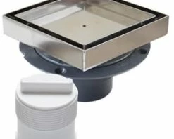 Promo 🔔 Sioux Chief 2 in. Inside Caulk Plastic Stainless Steel Shower Drain 😍