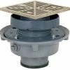 Cheap 😍 Sioux Chief FinishLine™ 833 Series 2 in. Push Joint Cast Iron Floor Drain Assembly with 5-7/8 in. Square Nickel Bronze Grate and Ring and Strainer 🎁 -Cheap Sioux Chief Store Query 1427