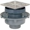 Best reviews of 🔥 Sioux Chief 3 in. No Hub Cast Iron Floor Drain Assembly with Square 304 Stainless Steel Grate 😍 -Cheap Sioux Chief Store Query 1444