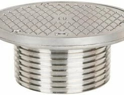 Brand new 😀 Sioux Chief FinishLine™ 834 Series 4 in. No Hub Cleanout Fixture with 6-1/2 in. Round Stainless Steel Cover 😀