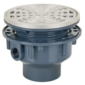 Best Pirce 🌟 Sioux Chief On-Grade 2 x 3 in. MIP PVC Floor Drain with 5-1/2 in. Round Stainless Steel Ring and Strainer ✨ 3 Best Pirce 🌟 Sioux Chief On-Grade 2 x 3 in. MIP PVC Floor Drain with 5-1/2 in. Round Stainless Steel Ring and Strainer ✨