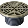 Budget ⭐ Sioux Chief FinishLine™ 832 Series 3 in. Hub Floor Drain Fixture with 5-1/2 in. Round Nickel Bronze Grate and Ring and Strainer ✔️ -Cheap Sioux Chief Store Query 1483