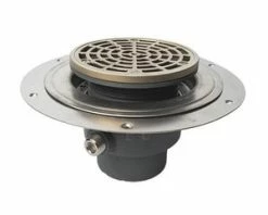 Top 10 👍 Sioux Chief 2 in. No Hub PVC Shower Drain with 5-7/8 in. Square 301 Stainless Steel Ring and Strainer 😀