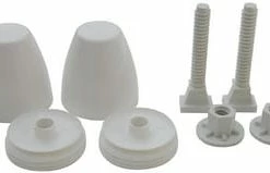 Discount 👍 Sioux Chief 1-1/4 in. Closet Bolt Cover Cap in White 🔔