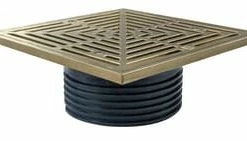 Best Pirce 🎉 Sioux Chief FinishLine™ 4 in. Hub Plastic Nickel Bronze Floor Drain 👏