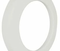 Outlet 🤩 Sioux Chief Trim Tite™ 2 in. Plastic Shallow Box Escutcheon in White 🛒