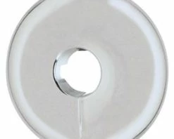 Outlet ✨ Sioux Chief Snap One™ 1/2 in. Plastic Hinged Escutcheon in Chrome 😍